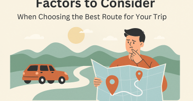 factors for best road trip route planner