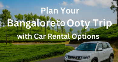 car rental to ooty from bangalore